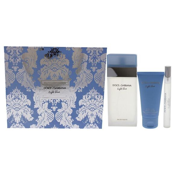 DOLCE & GABBANA Light Blue Variety Of Gift Set For Women 3pc - Picture 2 of 3
